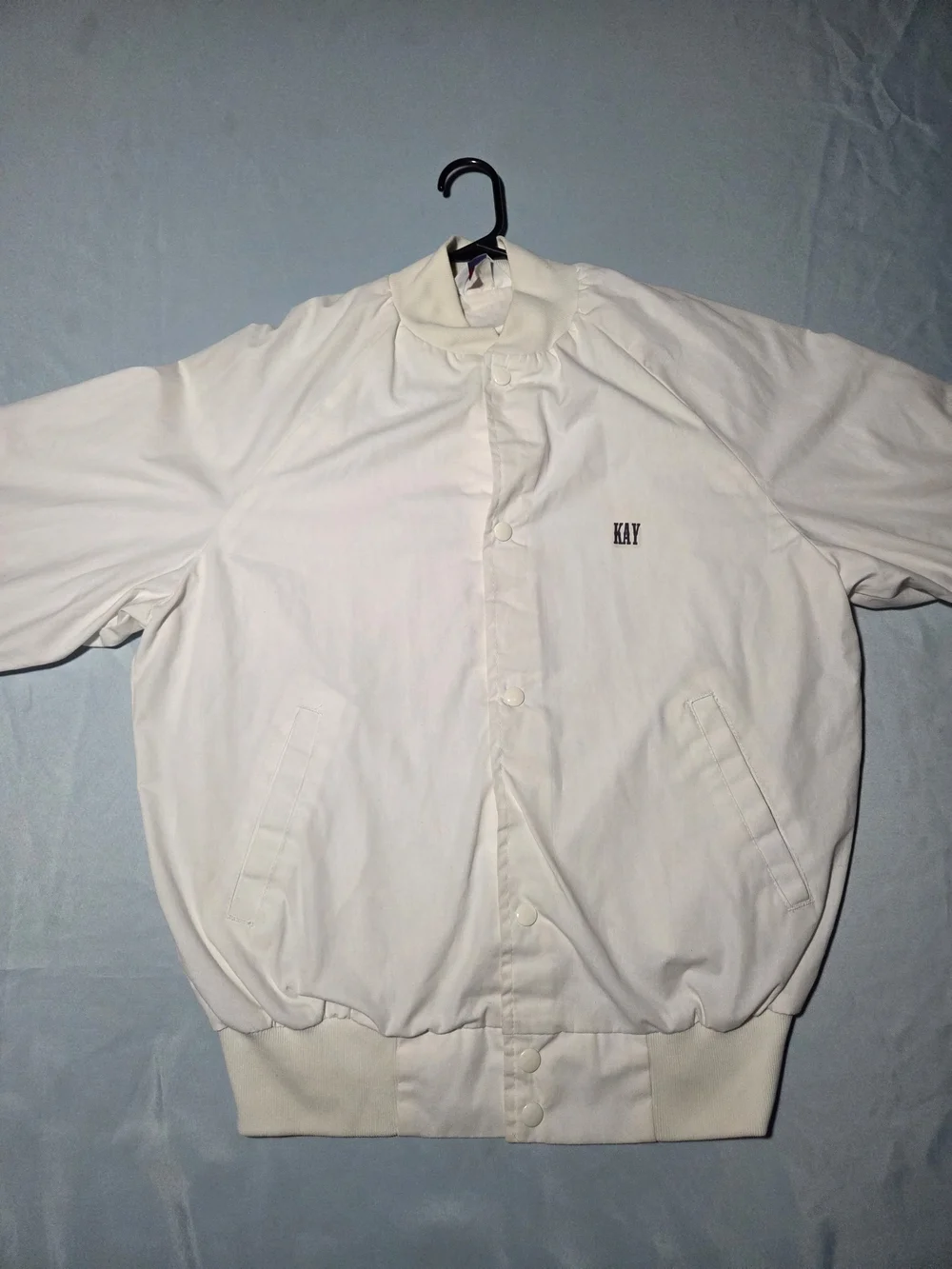 Vintage WestArk USA Coach Jacket M White Graphic